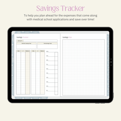 24-25 Daily Premed Digital Planner