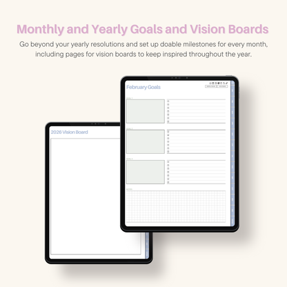 2026 Daily Premed Digital Planner